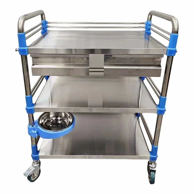 Stainless Steel Surgical Trolley high quality